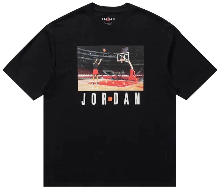 Air Jordan x Undefeated Free Throw T Shirt Black
