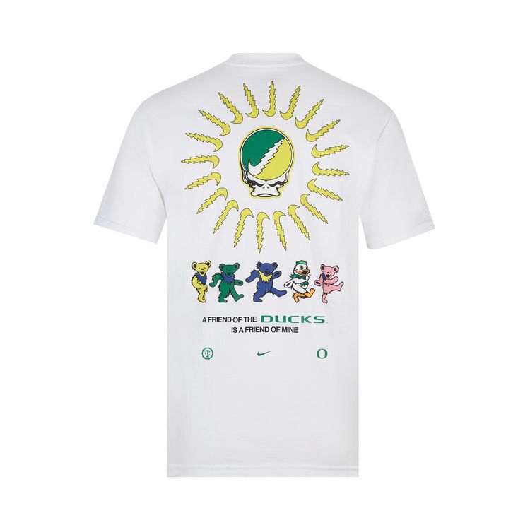 Nike x Class Trip x Grateful Dead x Oregon Friend of the Ducks T Shirt White