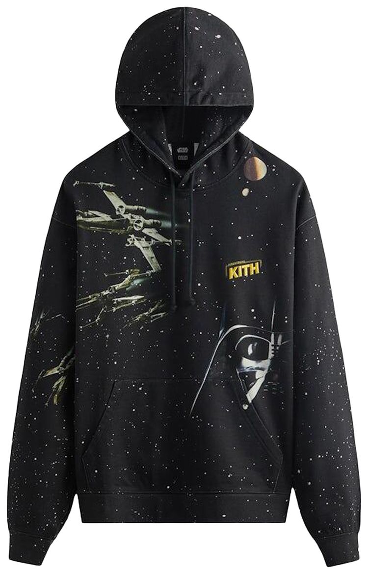 Kith x STAR WARS War Hoodie Black