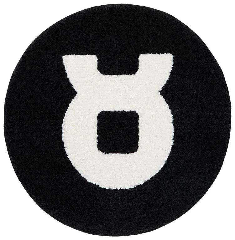 GOAT x Gallery 1950 Horoscope Taurus Rug BlackWhite