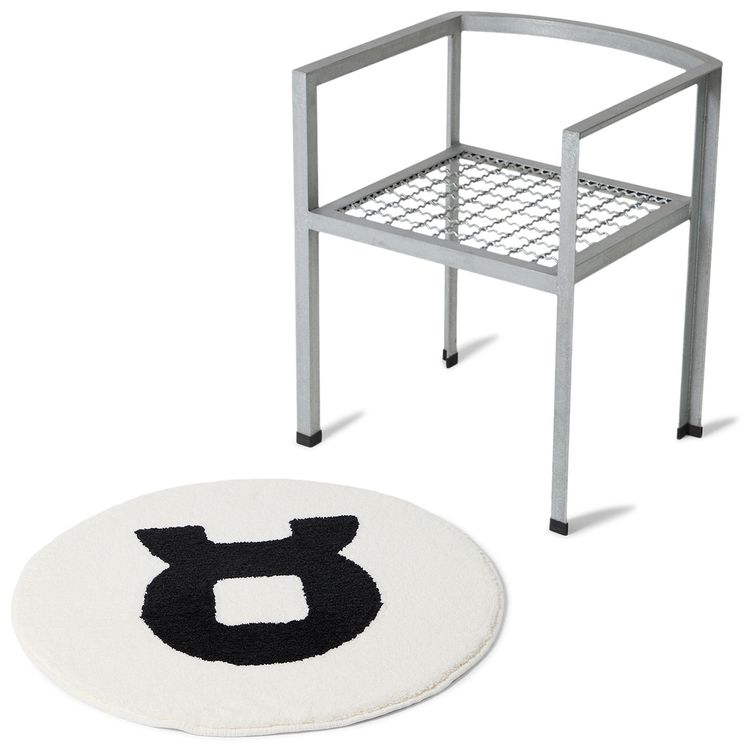 GOAT x Gallery 1950 Horoscope Taurus Rug WhiteBlack