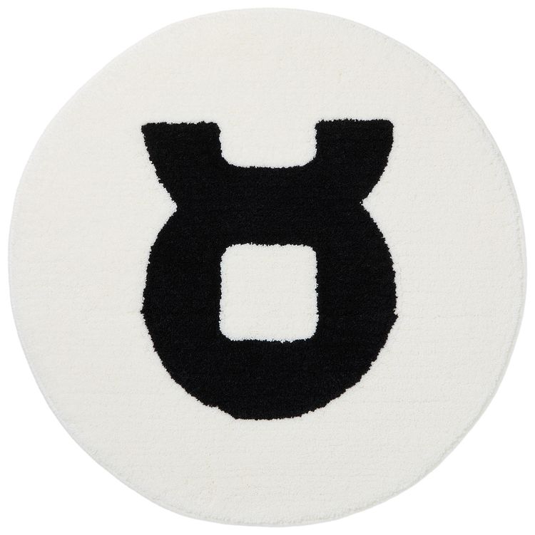 GOAT x Gallery 1950 Horoscope Taurus Rug WhiteBlack