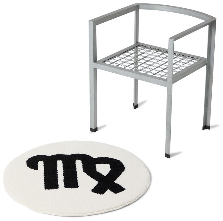 GOAT x Gallery 1950 Horoscope Virgo Rug WhiteBlack