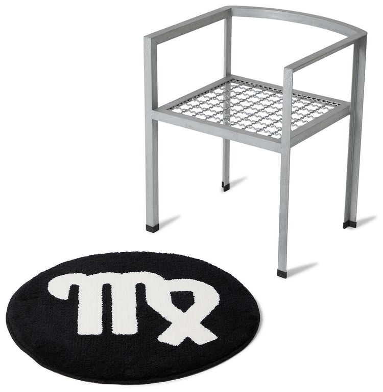 GOAT x Gallery 1950 Horoscope Virgo Rug BlackWhite