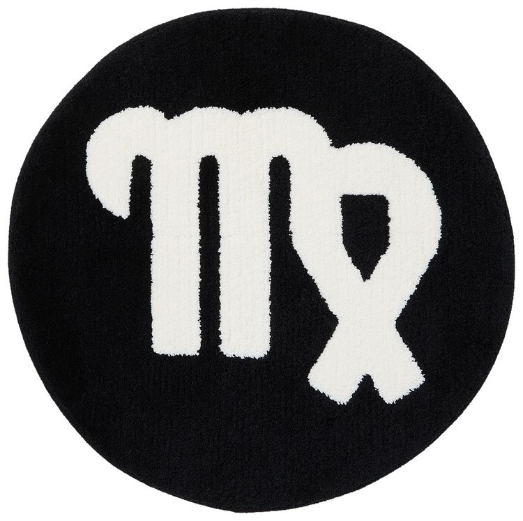 GOAT x Gallery 1950 Horoscope Virgo Rug BlackWhite