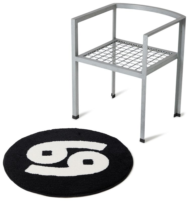 GOAT x Gallery 1950 Horoscope Cancer Rug BlackWhite