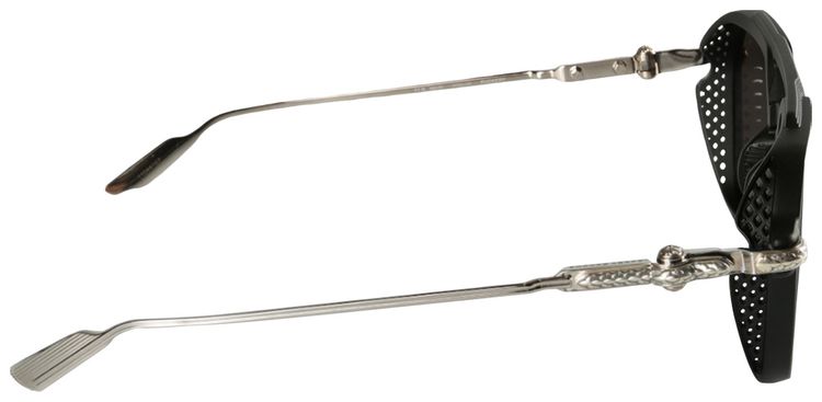 Chrome Hearts Fuckery Sunglasses Matte BlackShiny Silver