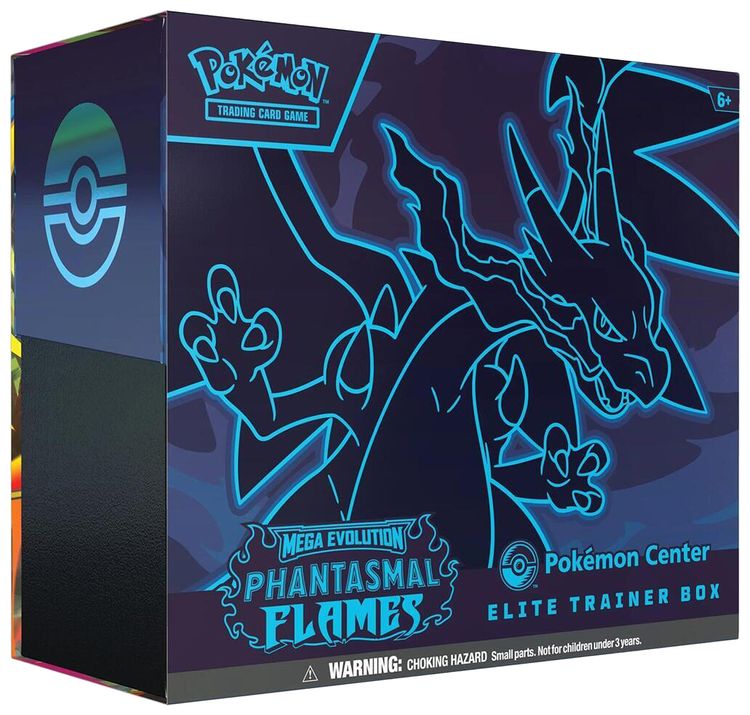 Pokemon Mega Evolution Phantasmal Flames Pokemon Center Elite Trainer Box