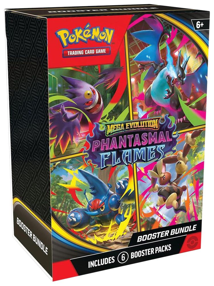 Pokemon Mega Evolution Phantasmal Flames Booster Bundle