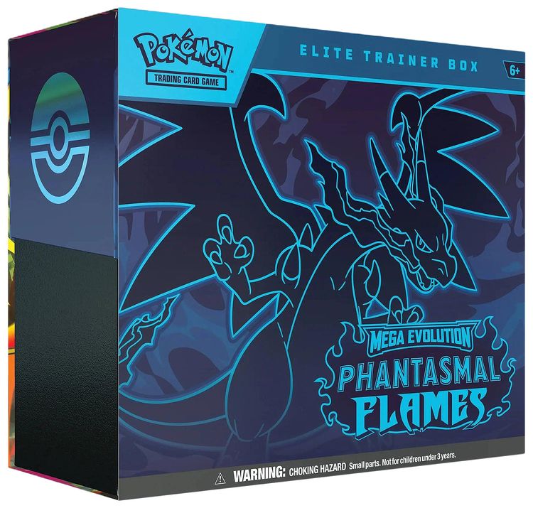 Pokemon Mega Evolution Phantasmal Flames Elite Trainer Box