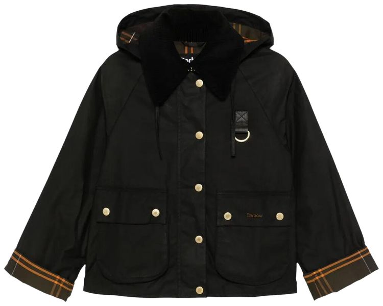 Barbour Reighton Wax Jacket BlackClassic