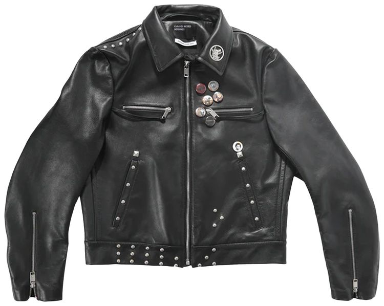 Enfants Riches Deprimes Sid Jacket with Studs Black