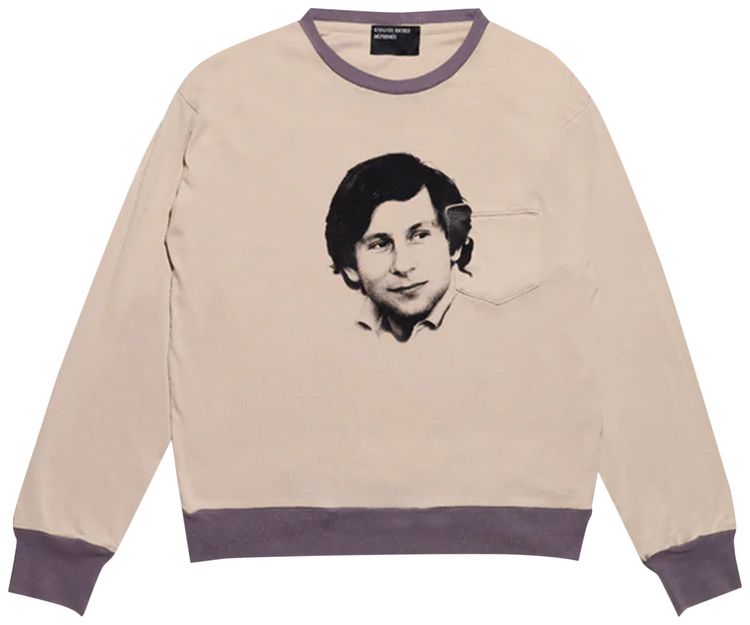 Enfants Riches Deprimes Roman Rib Long Sleeve T Shirt BeigeBrown