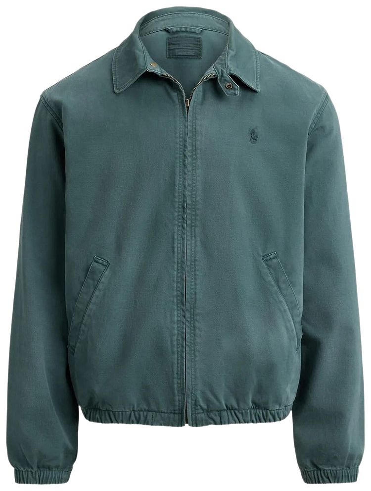 Polo Ralph Lauren Long Sleeve Heritage Twill Rigid Denim Windbreaker Hallett