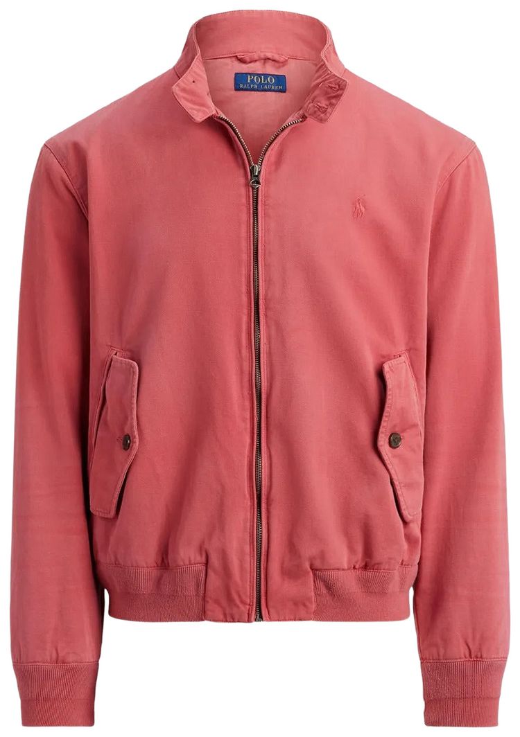 Polo Ralph Lauren Long Sleeve Montauk Chino Bedford Windbreaker Nantucket Red