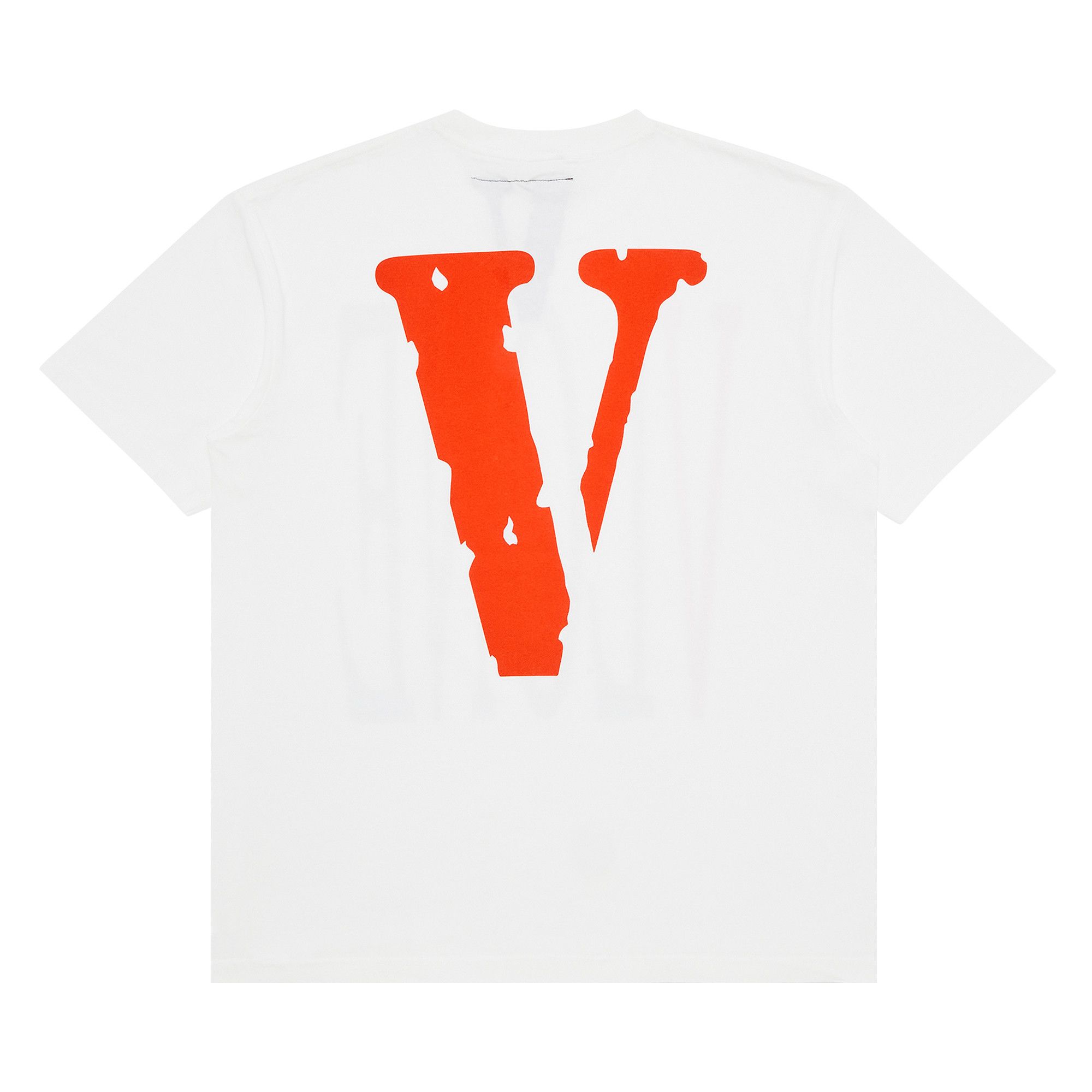 Buy Vlone Staple T-Shirt 'White/Orange' - 1020 1SS210103STS WHOR