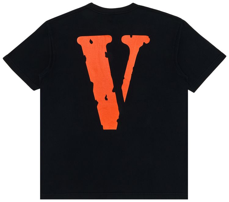 Vlone Staple T Shirt BlackOrange