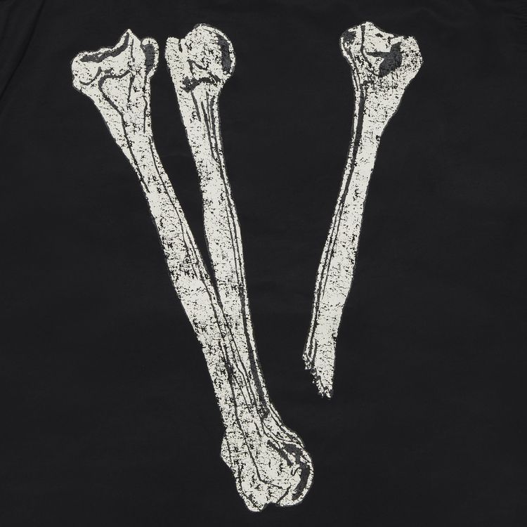 Vlone Bone Logo Field Jacket Black