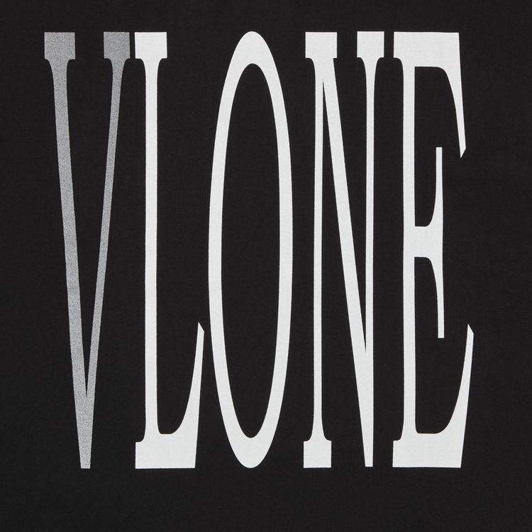 Vlone Staple T Shirt BlackWhiteSilver