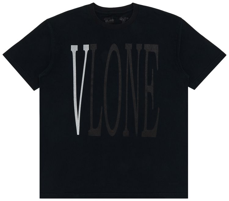 Vlone Staple T Shirt BlackBlackSilver