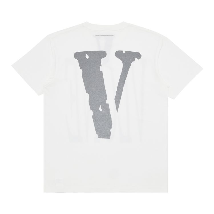Vlone Staple T Shirt WhiteBlackSilver