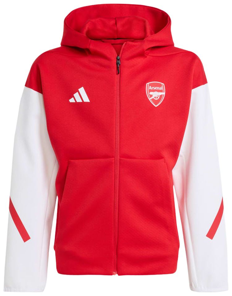 Adidas Arsenal ZNE Anthem Jacket Better ScarletWhite