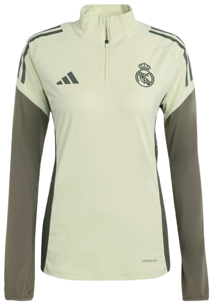 Adidas Real Madrid Tiro 25 Competition Training Top Almost Lime