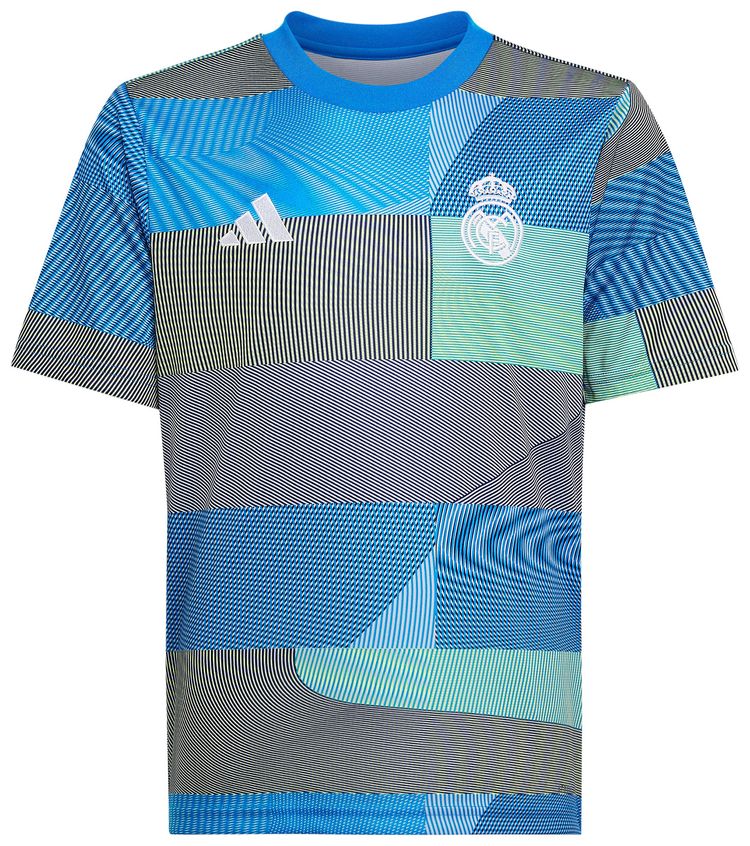Adidas Real Madrid 2526 Pre Match Jersey Blue Bird