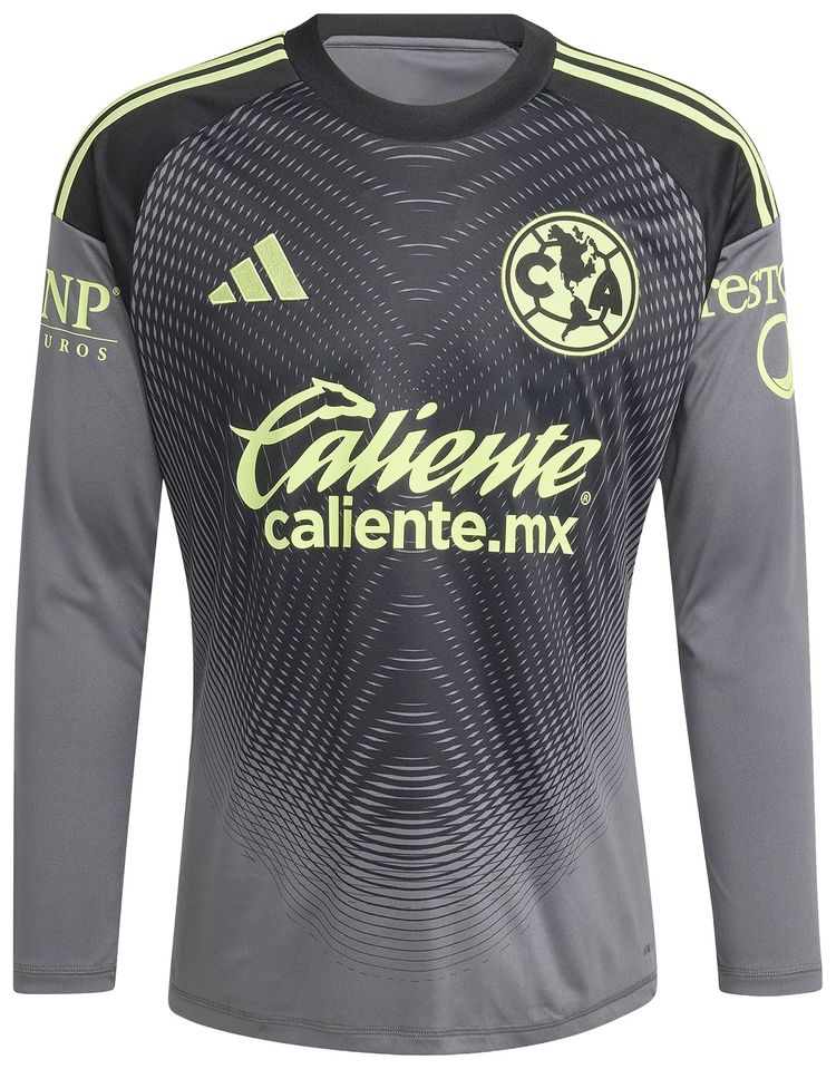 Adidas Club America 2526 Long Sleeve Goalkeeper Jersey Grey Five