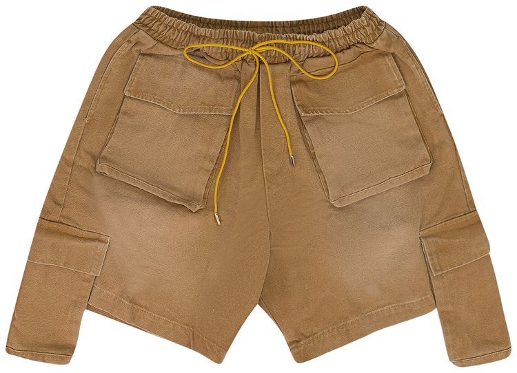 Rhude Cargo Shorts Tan