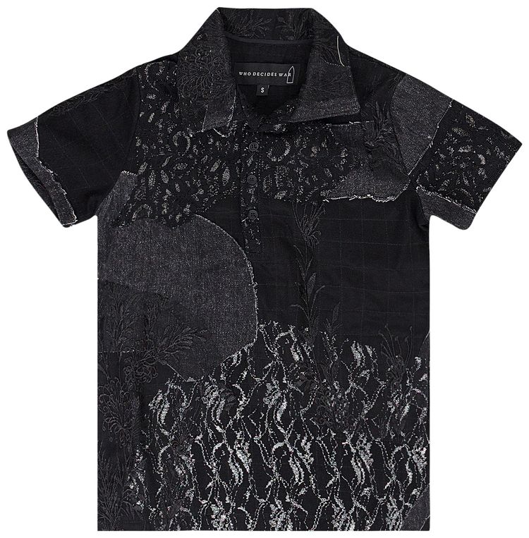 Who Decides War Burrow Polo Shirt Black
