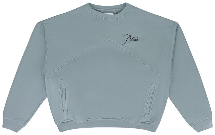 Rhude Crewneck Sweatshirt Sage