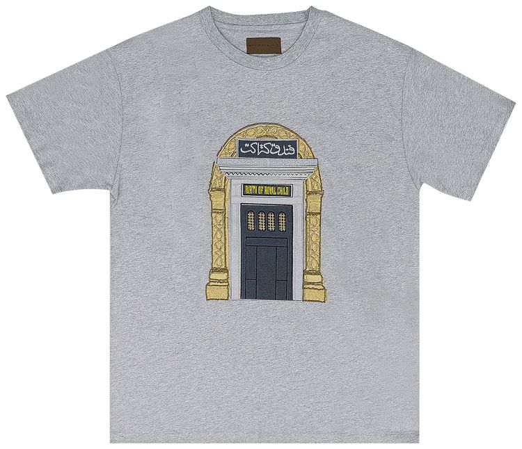 Birth of Royal Child Aswan Hotel T Shirt Grey