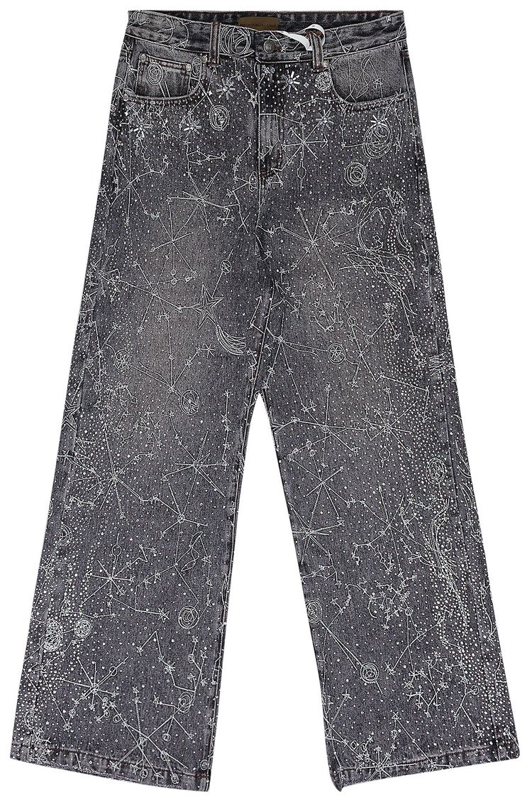 Birth of Royal Child 20K Zodiac Diamond Denim Black