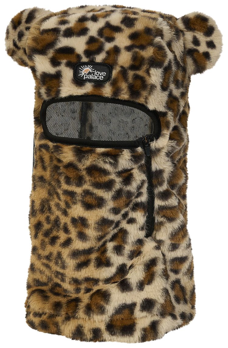 Palace Furry Ears Balaclava Leopard