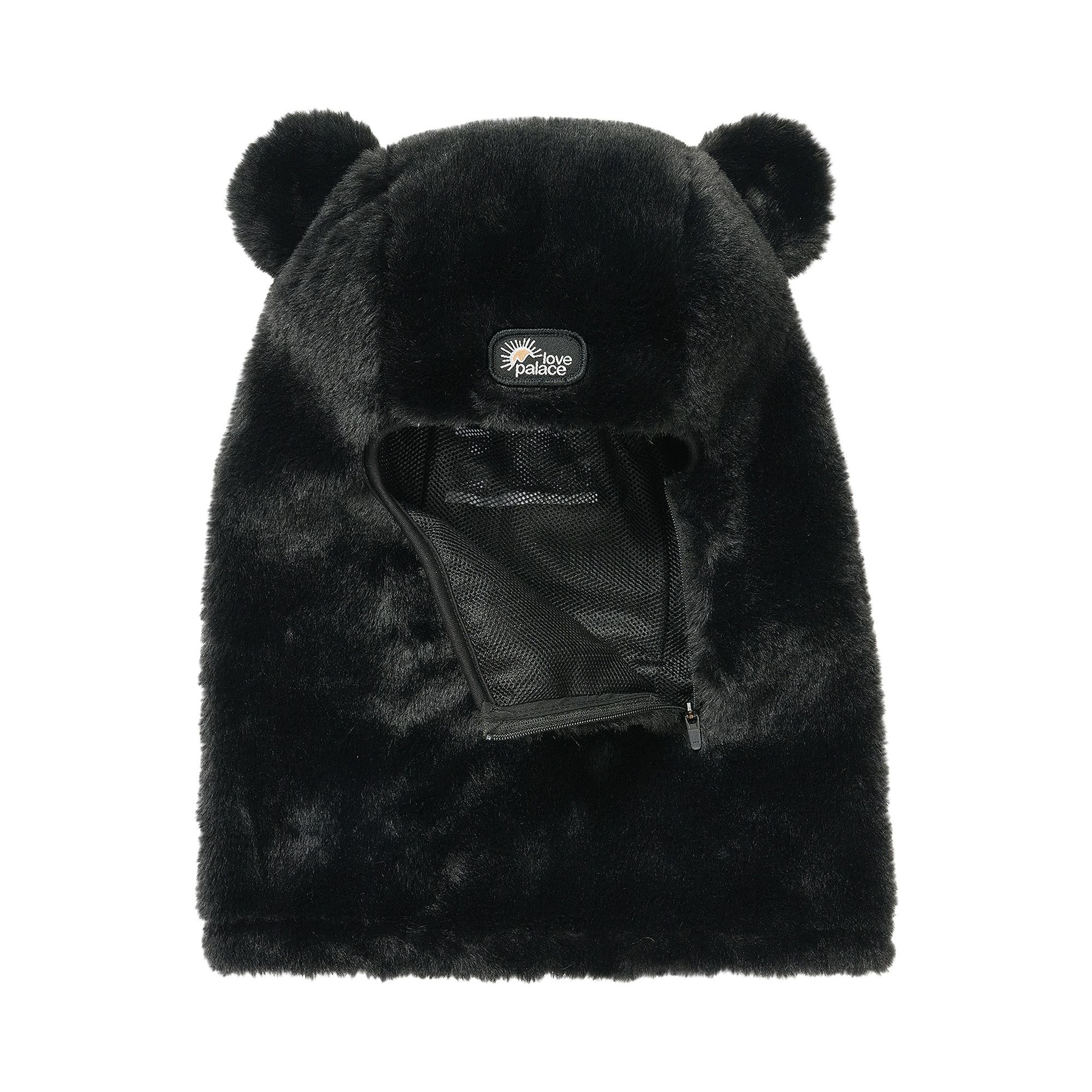 Buy Palace Furry Ears Balaclava 'Black' - P29BN039 | GOAT