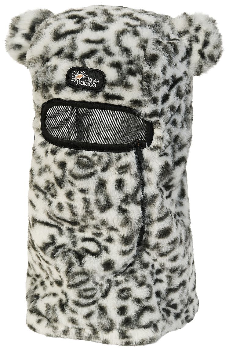 Palace Furry Ears Balaclava Snow Leopard