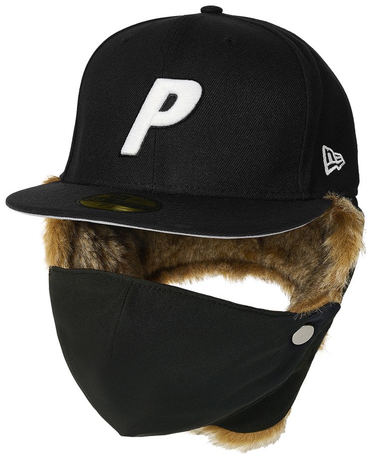 Palace x New Era 59FIFTY Mask Dogear Black