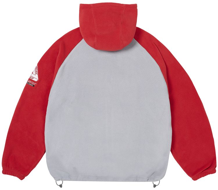 Palace Polartec Jacket GreyRed