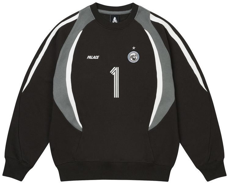 Palace Phantasy Warm Up Crew Black