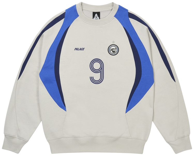 Palace Phantasy Warm Up Crew Grey