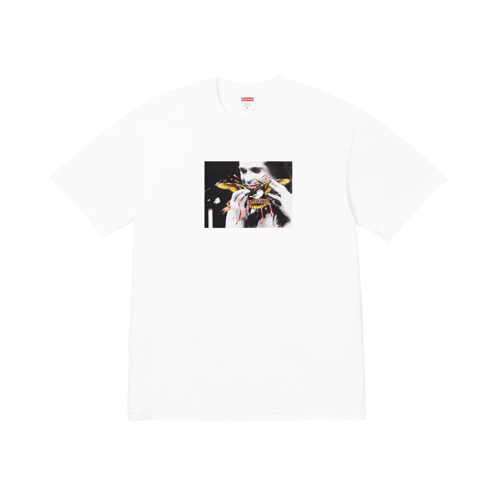 Buy Supreme x Antihero Ozzy Tee 'White' - FW25T32 WHITE | GOAT