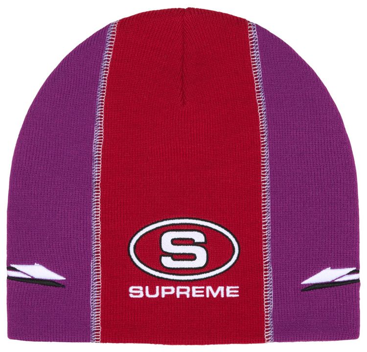 Supreme Racing Panel Beanie Red