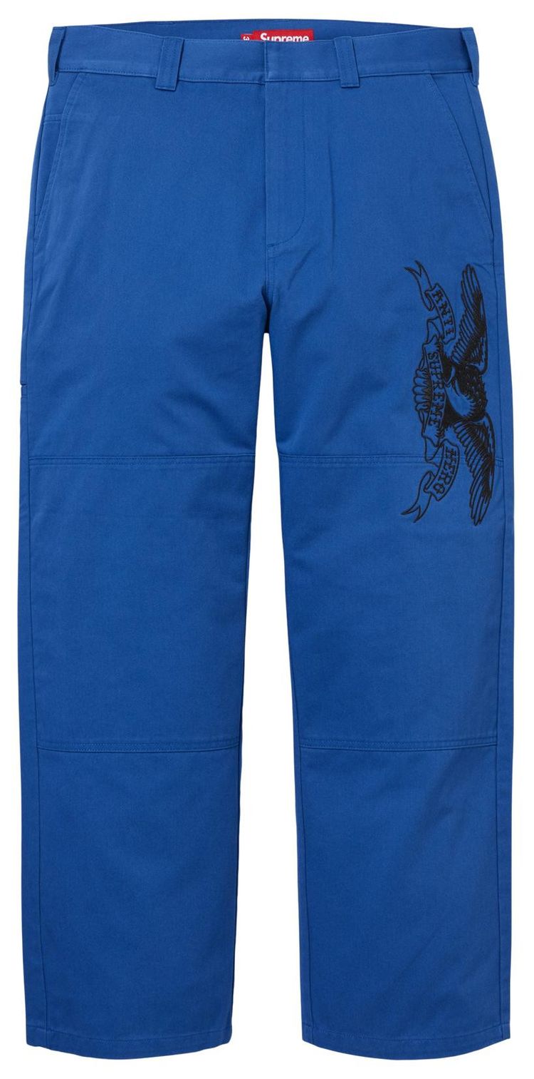 Supreme x Antihero Work Pant Royal