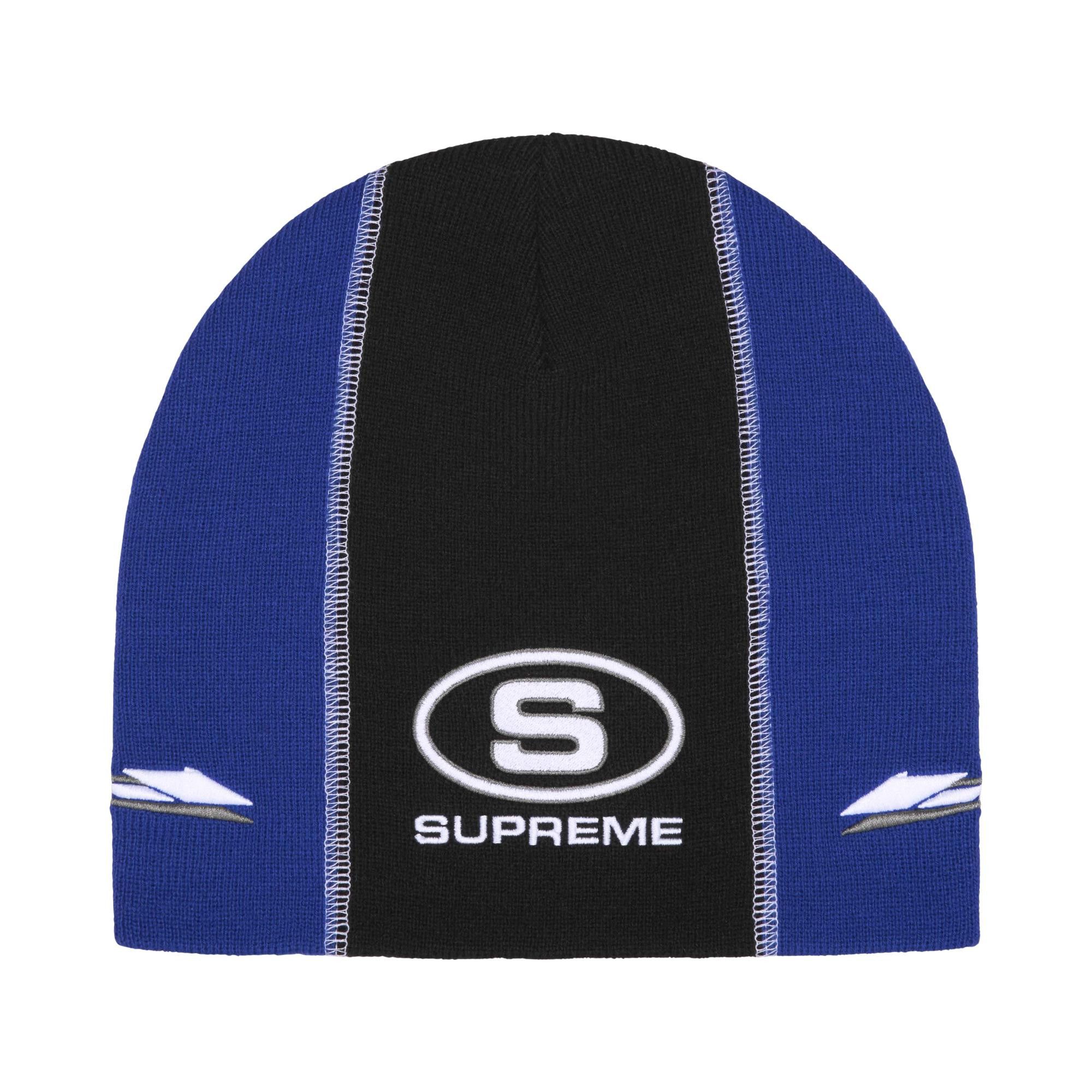 帽子 Supreme Supreme Racing Panel Beanie Navy Buy Supreme Racing Panel Beanie 'Navy' - FW25BN57 NAVY | GOAT
