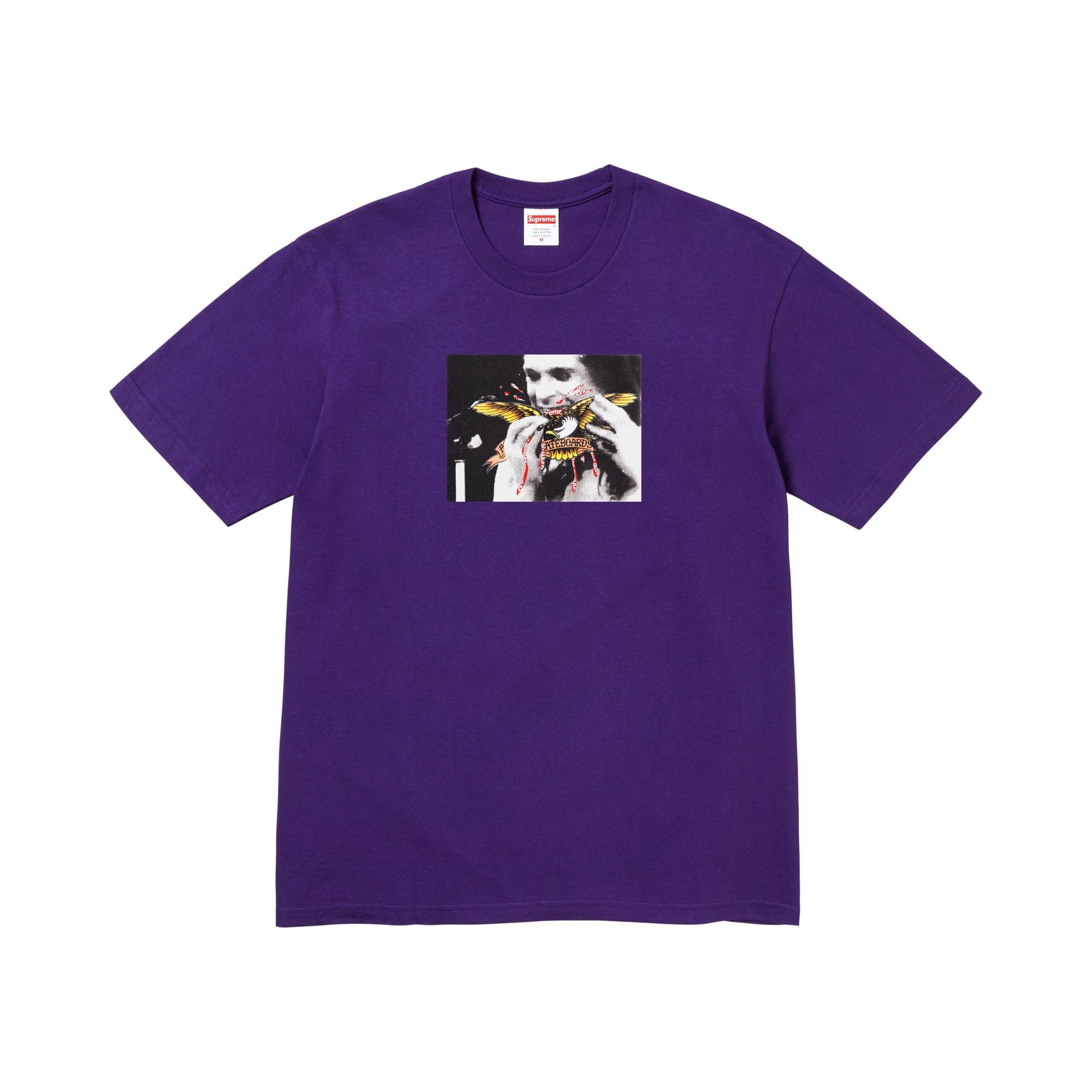 Buy Supreme x Antihero Ozzy Tee 'Purple' - FW25T32 PURPLE | GOAT