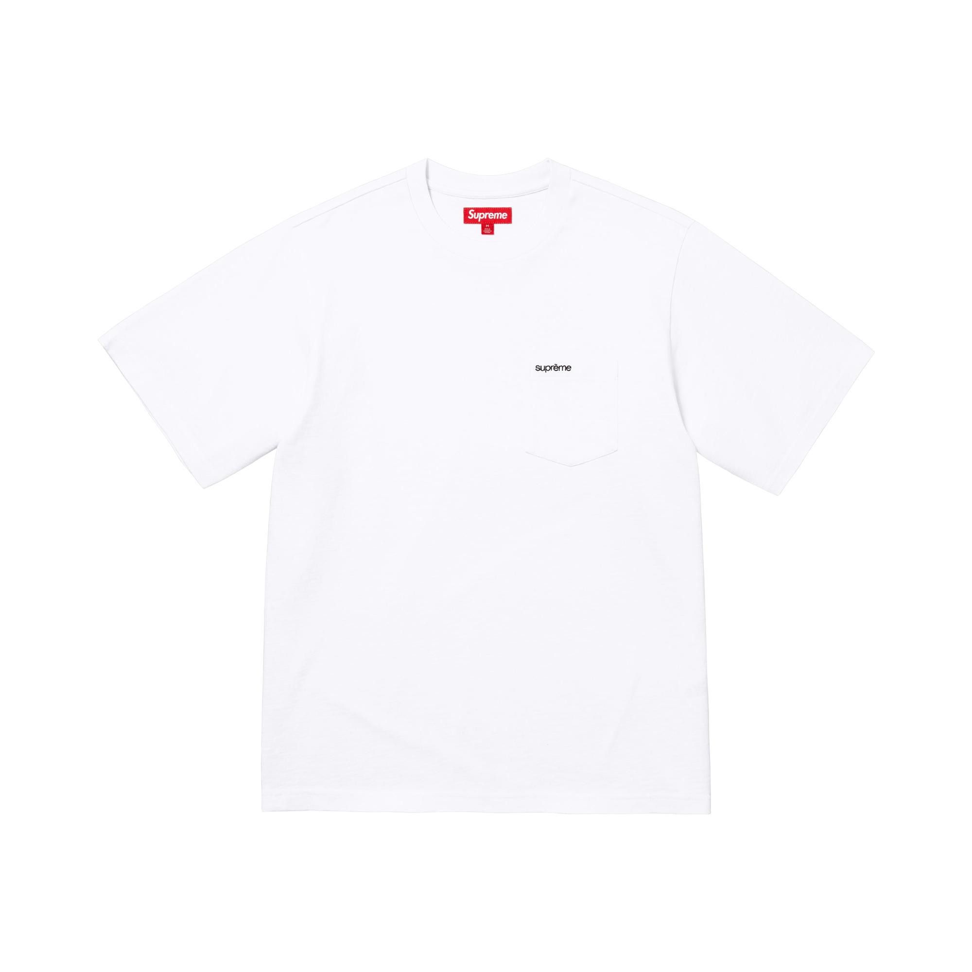 Buy Supreme Short-Sleeve Pocket Tee 'White' - FW25KN7 WHITE | GOAT