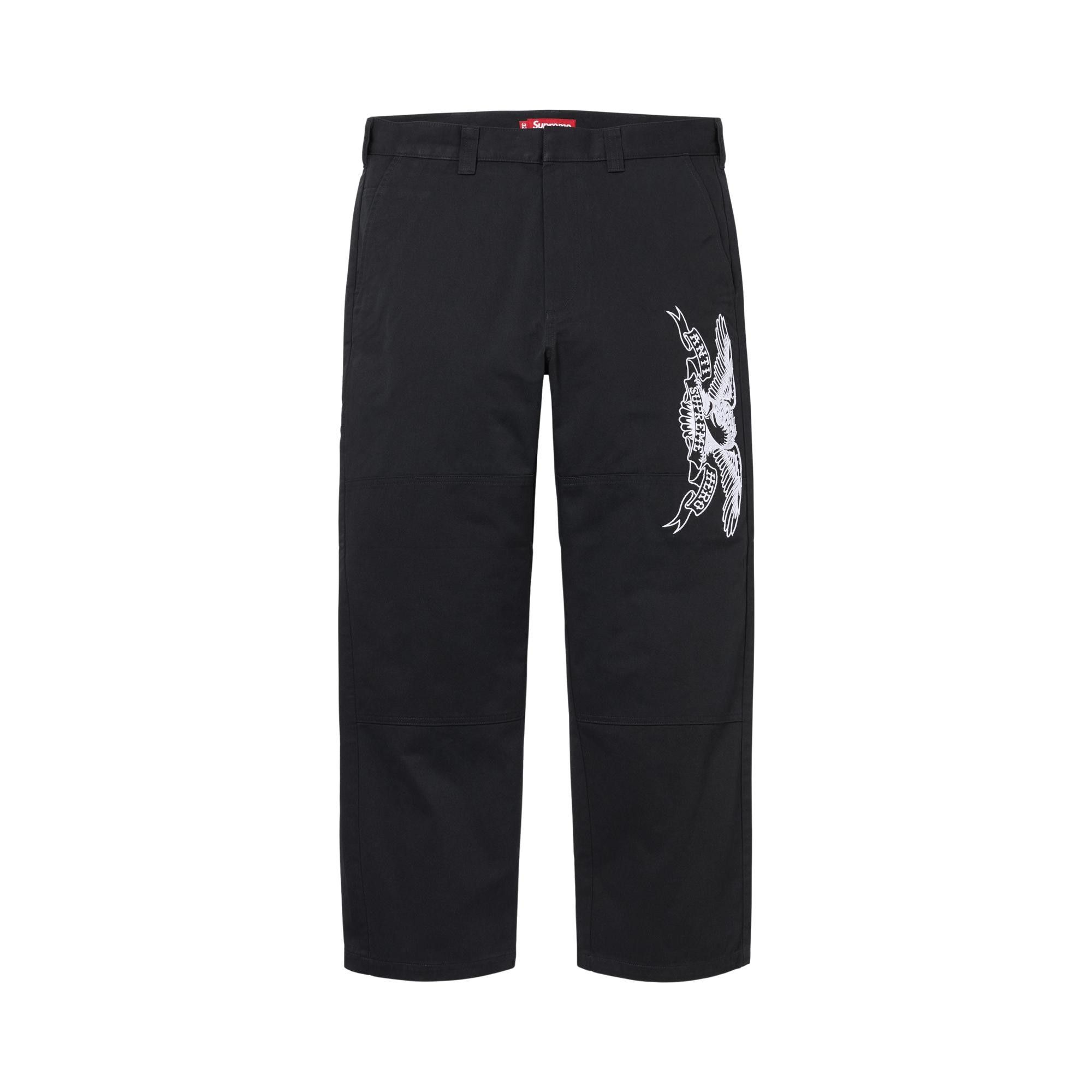 Buy Supreme x Antihero Work Pant 'Black' - FW25P91 BLACK | GOAT