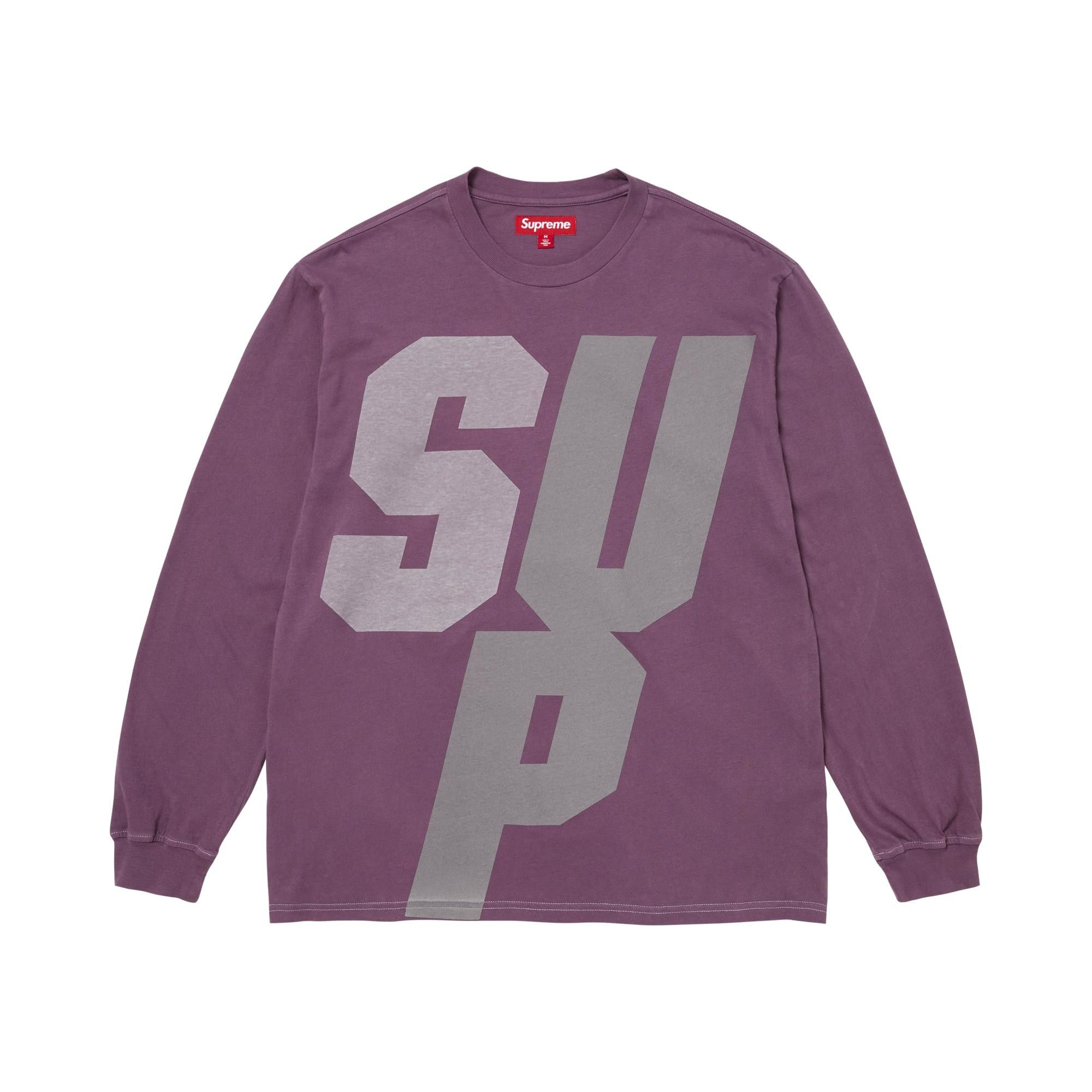 Buy Supreme Reflective Long-Sleeve Top 'Purple' - FW25KN71 PURPLE