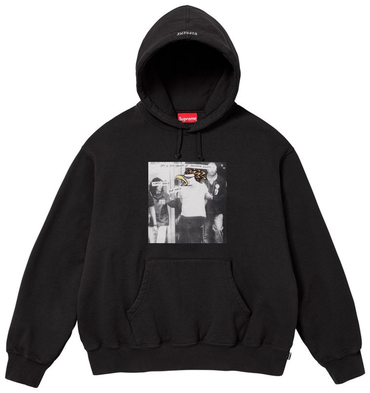 Supreme x Antihero Hooded Sweatshirt Black